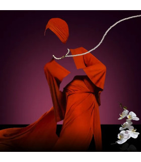 Нашийник із повідцем Sevanda Lockink, з перлами - No Taboo