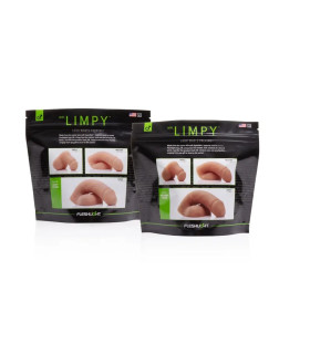  Мягкий фаллоимитатор Fleshlight Mr.Limpy, киберкожа, бежевый, 14.5 х 4.5 см - No Taboo