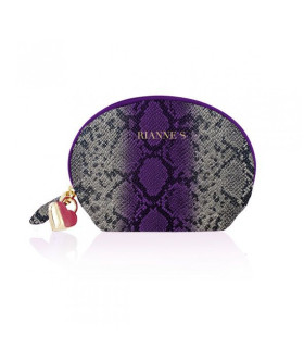 Вибратор для точки G Rianne S в сумочке, фиолетовый, 14 см х 3.5 см - No Taboo