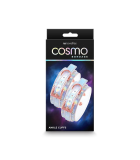 Наручники NS Novelties Cosmo Bondage Ankle Cuffs Rainbow, разноцветные - No Taboo