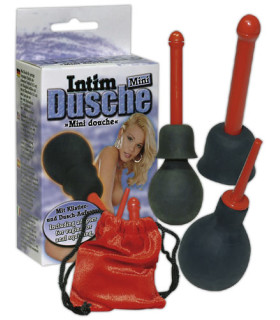 Анальный душ,мини клизма, с насадками MIni Intimate Douche - No Taboo