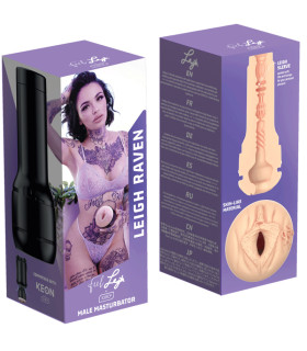 Мастурбатор реалистичный Feel Leigh Raven by KIIROO Stars Collection Srokers в колбе - No Taboo