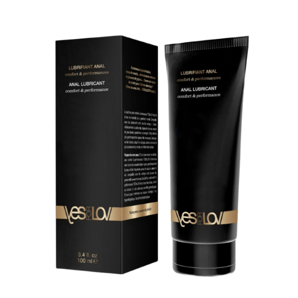 Анальний лубрикант YESforLOV Comfort & Performance на водній основі, 100 мл (32498), zoom