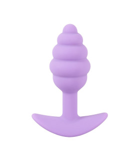 Анальная пробка Cuties Plugs Purple фиолетовая, 7.5 см х 2.8 см - No Taboo