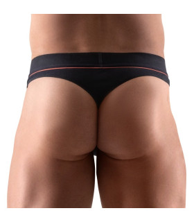 Мужские стринги, L, Svenjoyment Herren String с органичного хлопка, черные - No Taboo