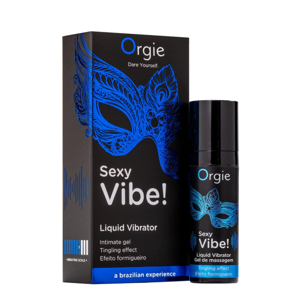 Жидкий вибратор для интимных зон Orgie Sexy Vibe! Liquid Vibrator, 15 мл (30415), zoom