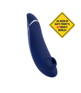 Womanizer Premium 2 бесконтактный клиторальный стимулятор (Вуманайзер Премиум 2), синий - No Taboo