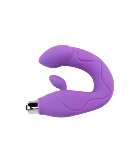 Вибратор стимулятор точки G и клитора Chisa SweetBreeze, фиолетовий - No Taboo