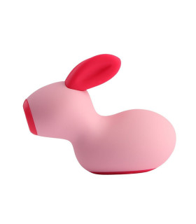 Вакуумный стимулятор клитора Chisa Joy Jumper Rabbit, розовый, 10.4 см - No Taboo
