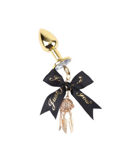 Набор анальная пробка, зажимы для сосков, зажим для клитора Chisa Senuelo Kit, золотистые - No Taboo