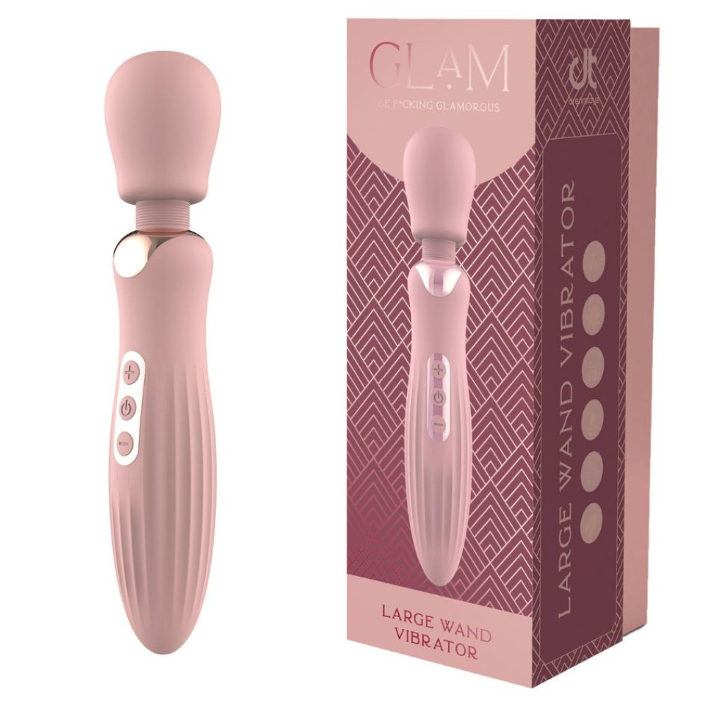 Вибратор микрофон Dream Toys Glam Wand Large розовый, 24.5 см х 4.9 см (332227), zoom