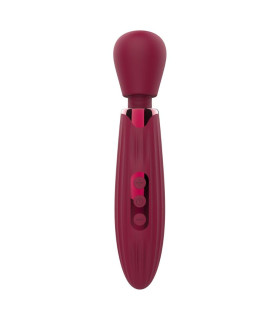 Вибратор микрофон Dream Toys Glam Wand Vibrator красный, 20.5 см х 4.2 см - No Taboo