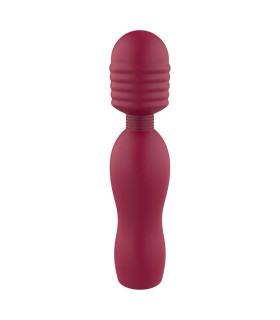 Вибратор микрофон Dream Toys Glam Travel Wand красный, 14.5 см х 3.3 см - No Taboo