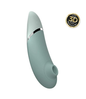 Бесконтактный клиторальный стимулятор Womanizer Next Sage (Вуманайзер), зеленый - No Taboo
