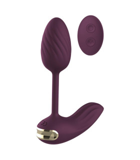 Виброяйцо гибкое с пультом управления Dream Toys Essentials, фиолетовое - No Taboo