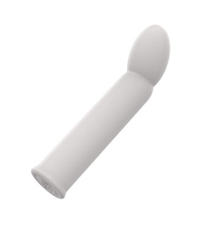 Вібратор Dream Toys Nude Aulora для точки G сірий, 14.1 х 3 см - No Taboo
