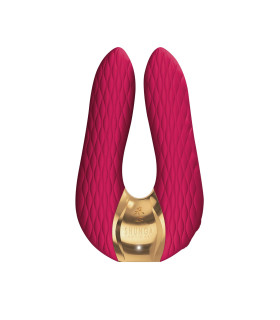 Клиторальный вибратор Shunga Aiko розового цвета, 10.5 см х 6.5 см - No Taboo