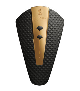 Вибратор для клитора Shunga Obi черный, 11.5 см x 7 см - No Taboo