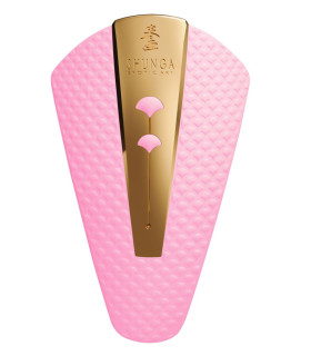 Вибратор для клитора Shunga Obi нежно розовый, 11.5 см x 7 см - No Taboo