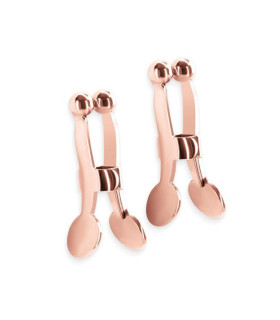 Зажимы для сосков NS Novelties Bound Heavy-Duty, розовое золото - No Taboo