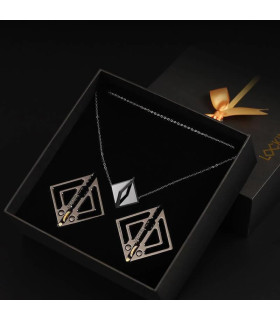 Зажимы для сосков с легкой подвеской LOCKINK Metal Nipple Clamps with Light Pendant темный металл - No Taboo