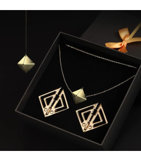 Зажимы для сосков с легкой подвеской LOCKINK Metal Nipple Clamps with Light Pendant золотые - No Taboo