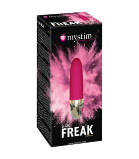 Вибратор вагинальный Mystim Sleak розовый, 14.5 см х 3.6 см - No Taboo