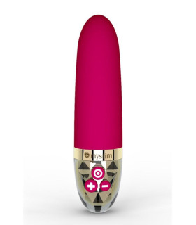 Вибратор вагинальный Mystim Sleak розовый, 14.5 см х 3.6 см - No Taboo