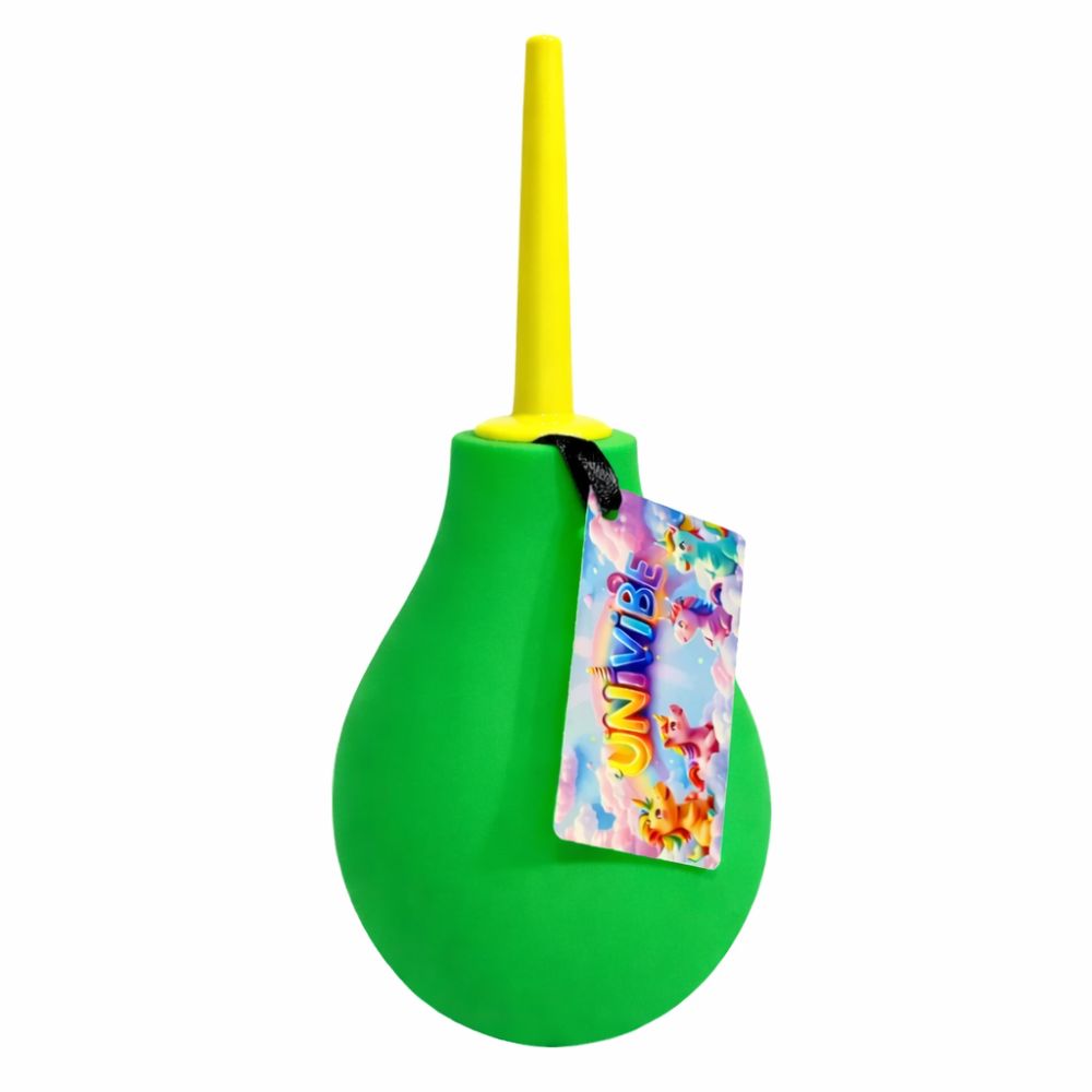 Анальний душ UNIVIBE Green and Yellow зелено-жовтий (341453), zoom