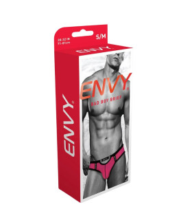 Трусы с вырезом спереди Envy Bad Boy для мужчин, розовые, S/M - No Taboo