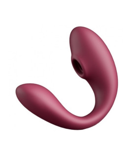 Вибратор для пар вакуумный BeYourLover Talia, бордо - No Taboo
