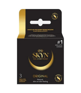 Презервативы SKYN Original безлатексные (полизопрен), 3 шт - No Taboo