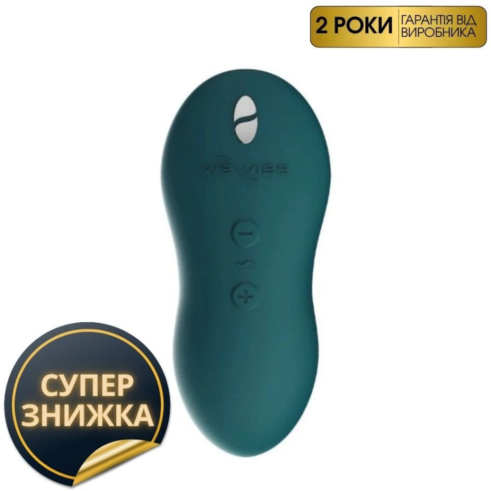 Кліторальний стимулятор We-Vibe Touch X Green Velvet, зелений (39918), zoom