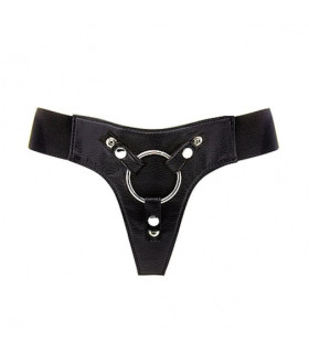 Трусики для страпона, чорні trap-On Harness Deluxe - No Taboo