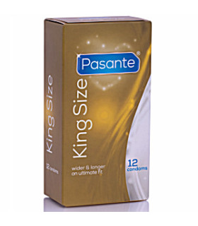 Гумки PASANTE KING SIZE (ВЕЛИКІ) 12шт - No Taboo