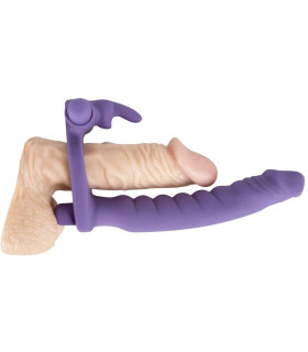 Насадка з вібрацією для подвійного проникнення - No Taboo