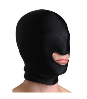 Маска на голову с 1 вырезам на рот Premium Spandex Hood with Mouth - No Taboo