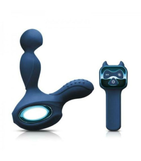 Масажер простати Renegade Orbit з ротацією і підігрівом, синій - No Taboo