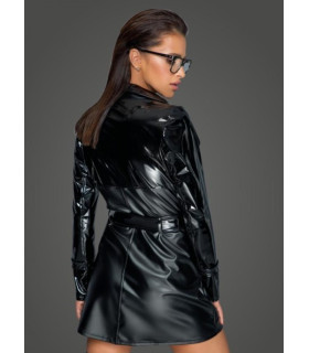 Плащ вініловий Noir Handmade F225 Jacket, чорний, XXL - No Taboo