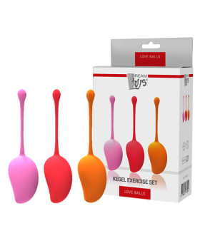 Набор вагинальных шариков с разным весом, 3 шт - No Taboo