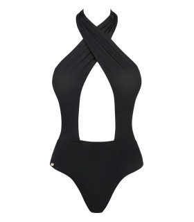 Купальник сдельный,черный Obsessive S - No Taboo