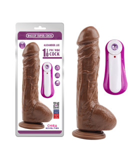 Вибратор с мошонкой на присоске Chisa - No Taboo