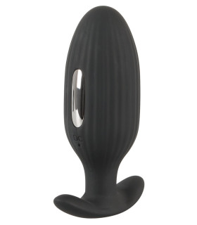Анальная пробка Orion с электростимуляцией и вибрацией, черная - No Taboo