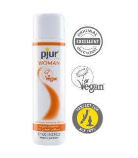 Лубрикант Pjur Woman Vegan на водній основі, 100 мл - No Taboo