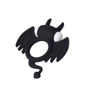 Эрекционное кольцо на пенис в виде дьявола, силиконовое - No Taboo