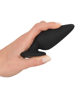 Анальная пробка черная 135 грам - No Taboo