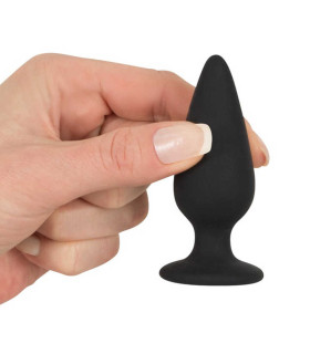 Анальная пробка черная маленькая 40 грамм - No Taboo