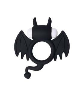 Эрекционное кольцо на пенис в виде дьявола, силиконовое - No Taboo
