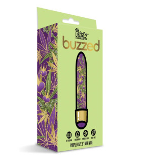 Міні-вібратор з принтом PRINTS CHARMING BUZZED 12.7 х 2.5 см - No Taboo