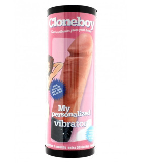 Набор для создания вибратора копии члена Cloneboy Personal Vibrator "Сделай копию его пениса", бежевый - No Taboo